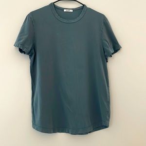Like new Buck Mason curved hem cotton tee size S